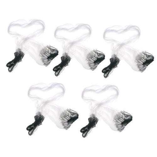 5pcs with float fish - with,