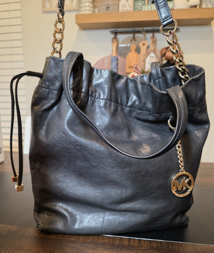 Michael kors black - kors, leather