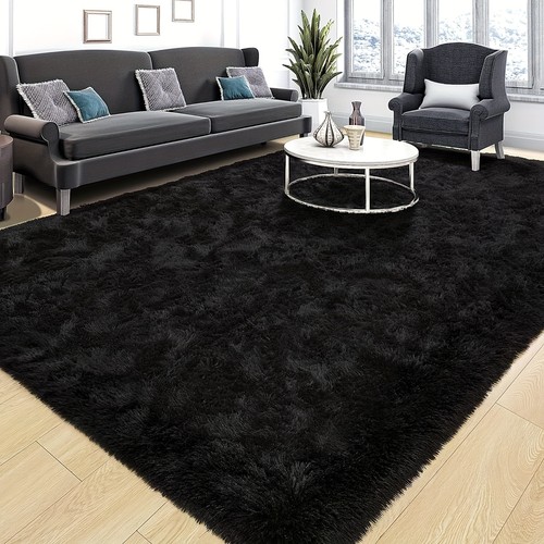 French minimalist plush rug - french,