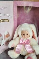 Vintage Anne Geddes Baby Bunnies 2000, Special Ed  Boxed Doll Retro Teddy Bear. 