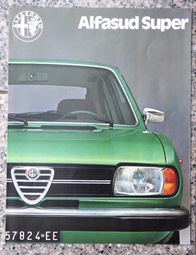 Alfasud super brochure - alfasud,