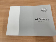 2002 - 2006 Nissan Almera Owners Manual Handbook, 2002