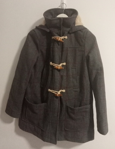 Top shop check wool mix - check,
