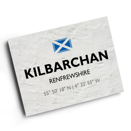 Print kilbarchan - a4,
