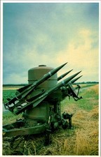 Rapier Missile Postcard 1982 -