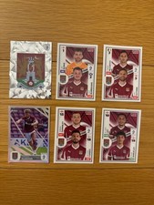 6 X Panini EFL Stickers