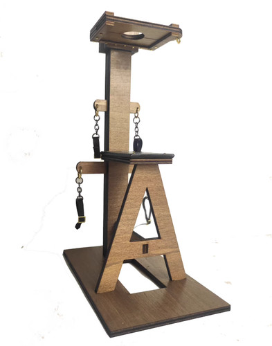 Wooden torture chair - wooden, for