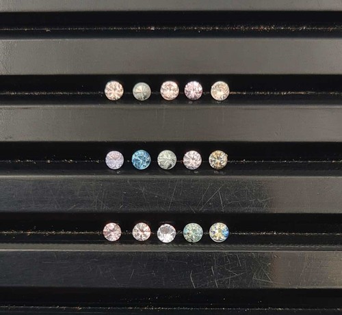 Natural multi sapphire - natural, round