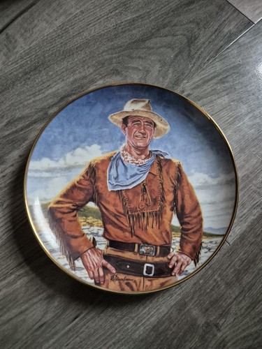 John wayne collector - wayne, plate