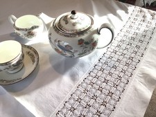 Vintage  White Linen