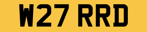 Ward rare car reg - rare,