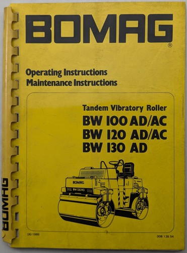 Bomag 100 120 130 - bw, &