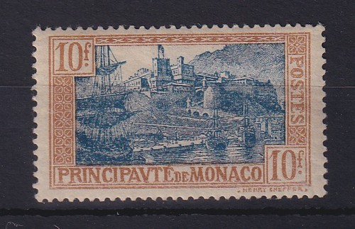Monaco 1925 10fr maximum - 1925,