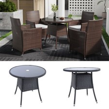Glass Patio Table Outdoor