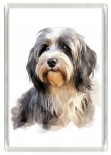 TIBETAN TERRIER DOG FRIDGE