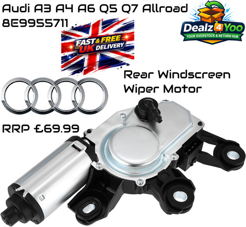 Rear windscreen wiper motor - windscreen,