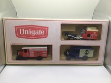 Lledo Days Gone Boxed Set 3 x Models Unigate Dairy Van Lorry Horse Drawn