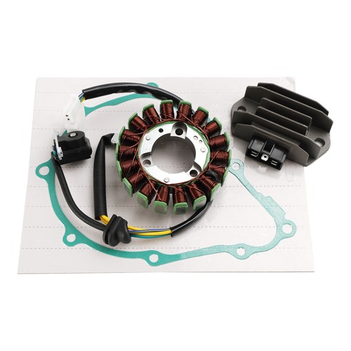 Stator voltage regulator - +,