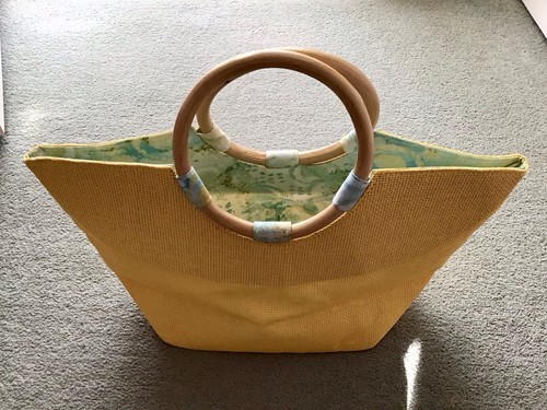 Neiman marcus woven yellow - woven,