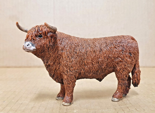 Schleich highland cattle bull - schleich,