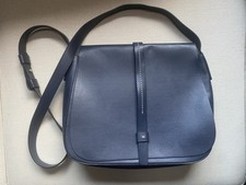 New GAP Medium Size Blue Shoulder Bag Faux Leather Adjustable Strap