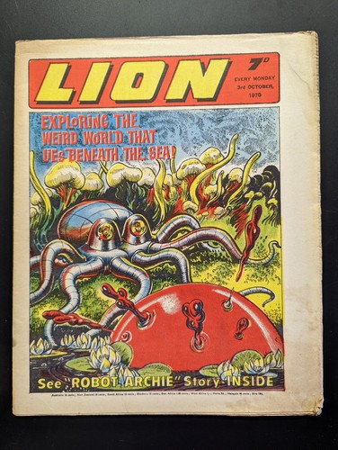 Lion comic 3rd - lion, 1970.