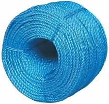 Blue Poly Rope Strong 4/6/8/10/12/14mm Builder Polypropylene Nylon Braided Cord