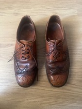 VINTAGE LILLYWHITES  PICCADILLY LONDON LACE UP SHOES  UK 8.5