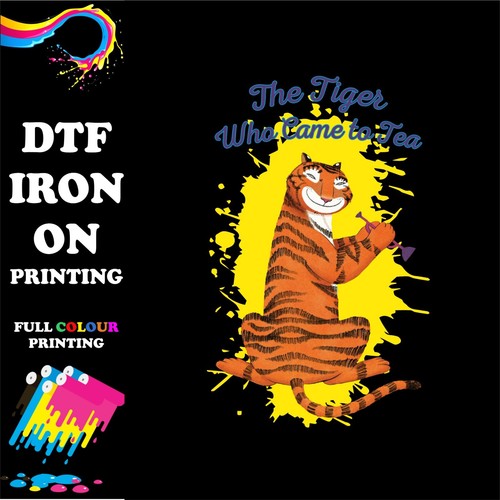 Tiger who came tea iron - who, on