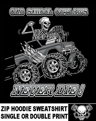 Off road monster truck - truck, old