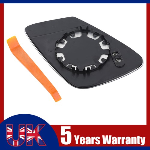 Right wing mirror glass heated - wing,