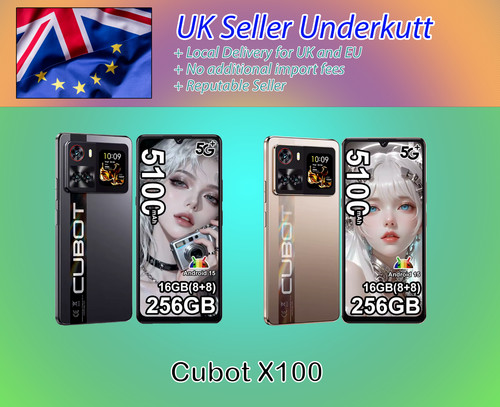Cubot x100 5g phone - 6.88'',