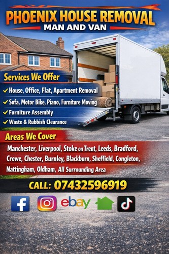 Man and van hire house - house, removal