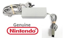 Official Genuine Nintendo Wii UK Plug Power Supply RVL-002 Tested Working