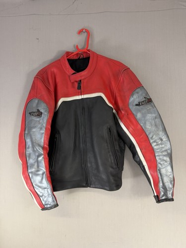 Mens leather biker jacket - mens,