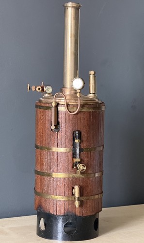 Beautiful live steam boiler - beautiful,