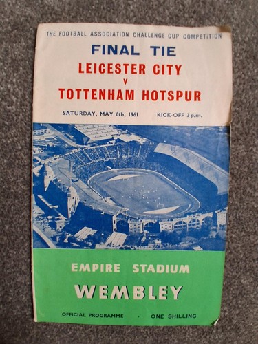 Cup final 1961 leicester - final,