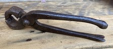 Vintage 6 inch Ball & Claw Nail/Tack Pincers Cobbler/Carpentry Nippers