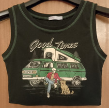 Romwe Cropped Tee Campervan