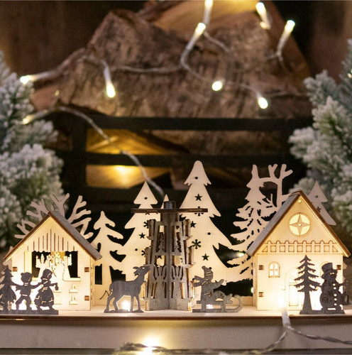 Lightup led festive - lightup, village