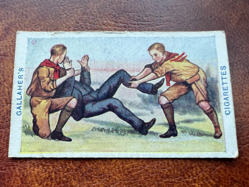 Gallaher cigarette card boy - gallaher,