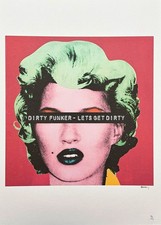 BANKSY - Kate Moss - numbered edition 96/150, 50x70 cm (19,7x27,6 in)