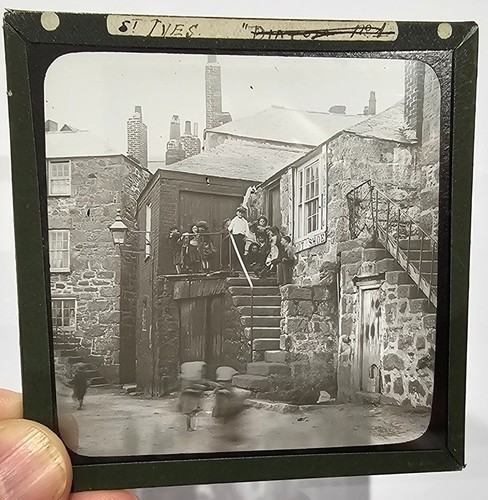 Original lantern slide - lantern, of