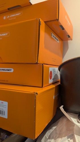 Creuset orange empty - creuset,