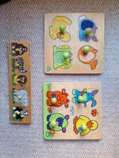 ELC Wooden Shape Toy/puzzle
