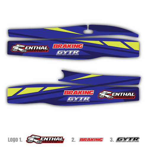 Custom swingarm graphics fit - custom,