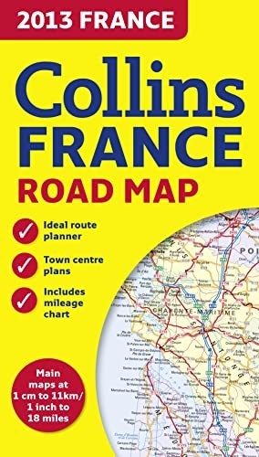 2013 collins map france - 2013, of