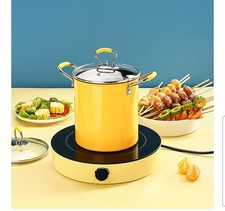 Fry Pans with Basket and Lid