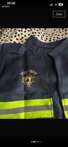 Kids fireman costume - fireman,