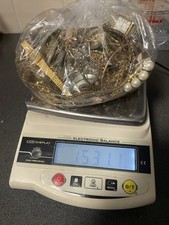 Job Lot Gold Tone Jewellery House Clearance 1531g